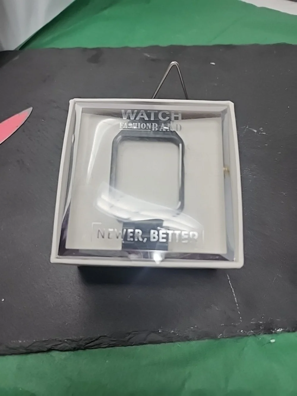 Luna Bling Black Smartwatch Frame Case - Sleek Screen Protector